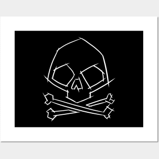 Pirate Skull Posters and Art